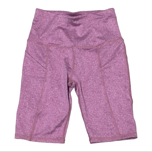 KYOPP midi purple active high rise shorts. New with tags. - Picture 3 of 6